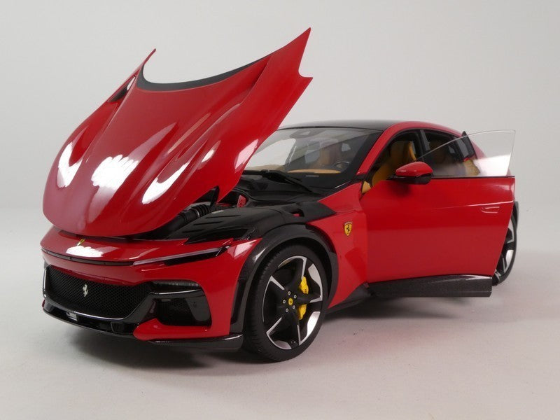 BBR 2022 Ferrari Purosangue w/ Panoramic Sunroof Rossa Corsa 1:18