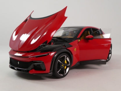 BBR 2022 Ferrari Purosangue w/ Panoramic Sunroof Rossa Corsa 1:18