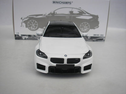 Minichamps 2023 BMW M2 (G87) White 1:18