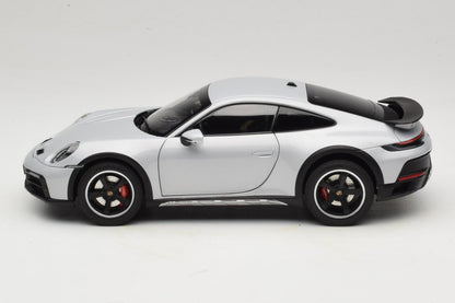 Norev 2023 Porsche 911 Dakar 992 Ice Grey Metallic 1:18