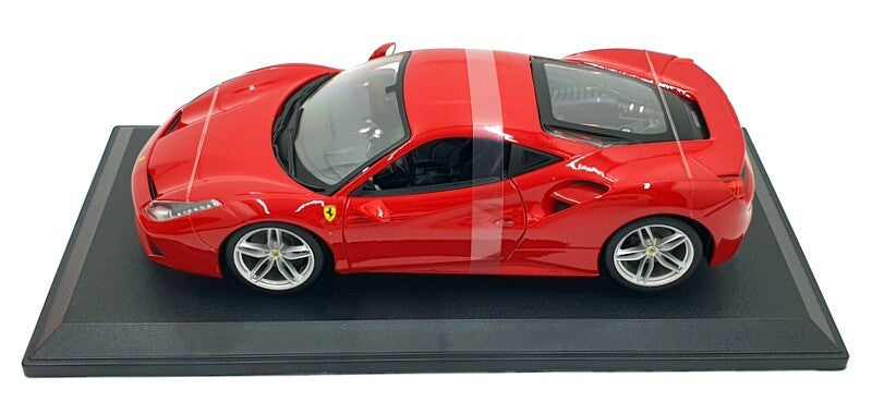 Bburago 2016 Ferrari 488 GTB Rossa Corsa Red 1:18
