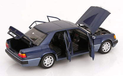 Norev 1990 Mercedes-Benz E Class 500E (W124) 2 Tone Blue 1:18