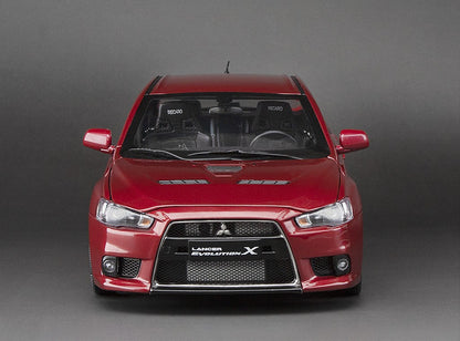 Sun-Star 2007 Mitsubishi Lancer Evolution X FQ400 Red Metallic 1:18
