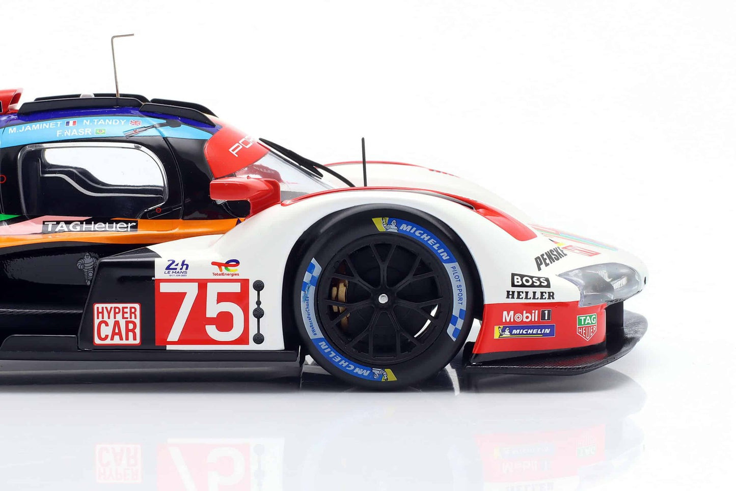 Ixo Porsche 963 LMDh #75 Penske Motorsports 24hr Le Mans 2023 1:18