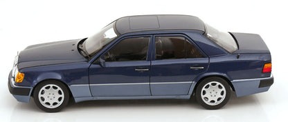 Norev 1990 Mercedes-Benz E Class 500E (W124) 2 Tone Blue 1:18