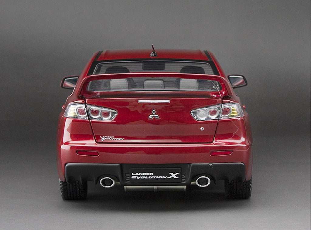 Sun-Star 2007 Mitsubishi Lancer Evolution X FQ400 Red Metallic 1:18