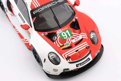 Ixo Porsche 911 991.2 GT3 RSR #91 24hr Le Mans 2020 917 Tribute Design 1:18