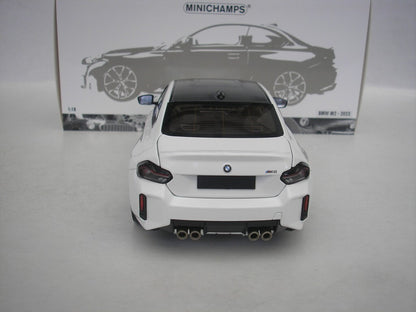 Minichamps 2023 BMW M2 (G87) White 1:18