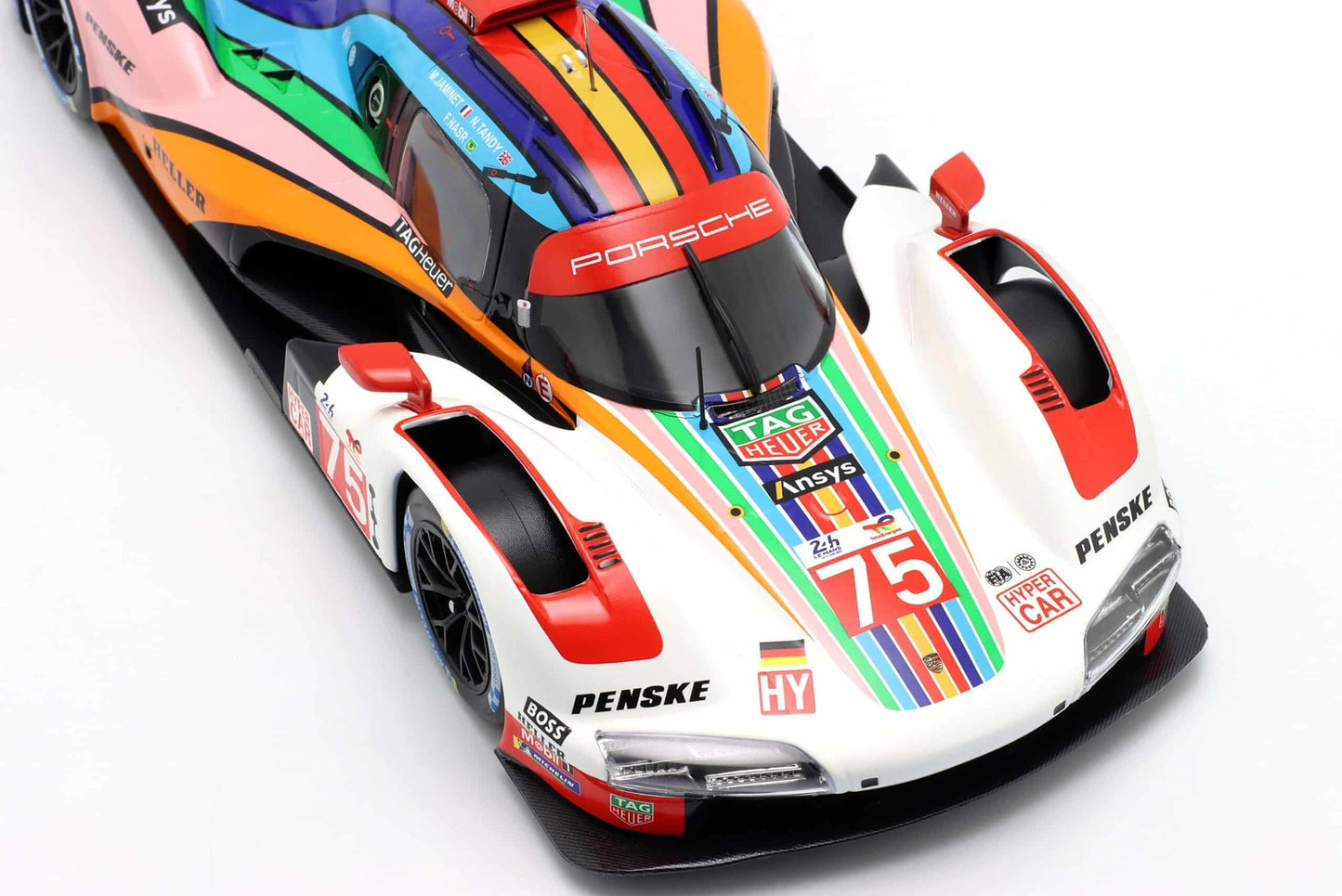 Ixo Porsche 963 LMDh #75 Penske Motorsports 24hr Le Mans 2023 1:18