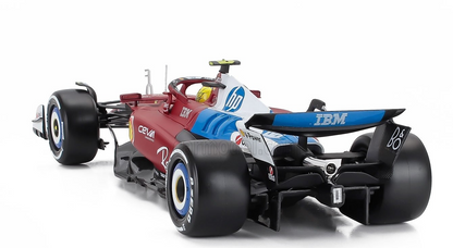 Bburago Ferrari F1 SF-25 Team Scuderia Ferrari HP #44 Miami GP 2025 (Hamilton) Red WITH CASE 1:18