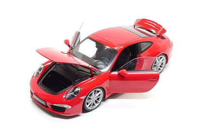 Welly 2013 Porsche 911 991 Carrera S Coupe Guards Red 1:18