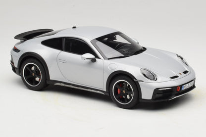 Norev 2023 Porsche 911 Dakar 992 Ice Grey Metallic 1:18