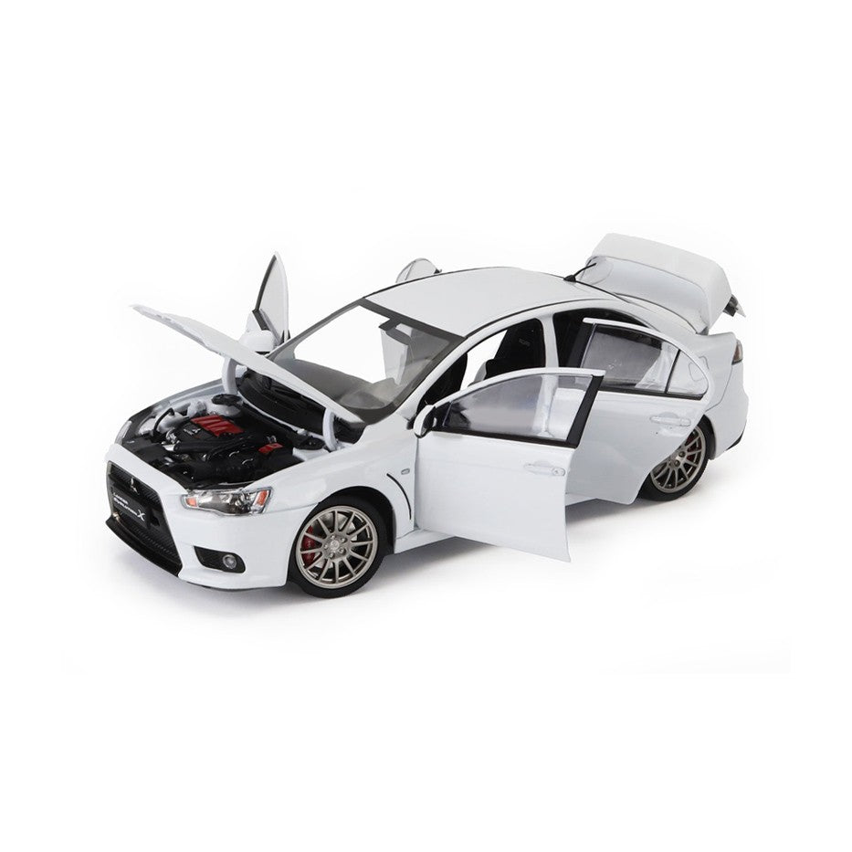 Sun-Star 2007 Mitsubishi Lancer Evolution X FQ400 White Metallic 1:18