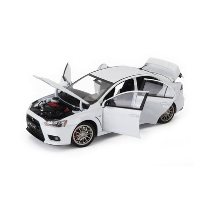 Sun-Star 2007 Mitsubishi Lancer Evolution X FQ400 White Metallic 1:18