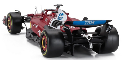 Bburago Ferrari F1 SF-25 Team Scuderia #16 (LeClerc) Season 2025 Red WITH CASE 1:18