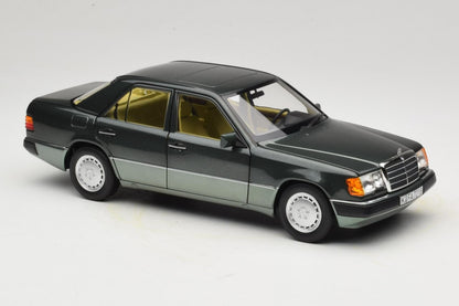 Norev 1990 Mercedes-Benz E Class 230E AMG (W124) Night Green Metallic 1:18