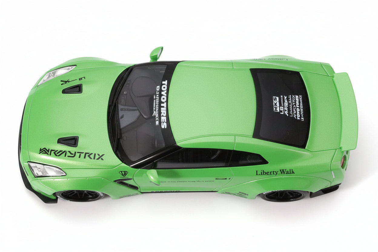 GT Spirit 2016 Nissan Skyline GT-R (R35) LB Performance Green 1:18