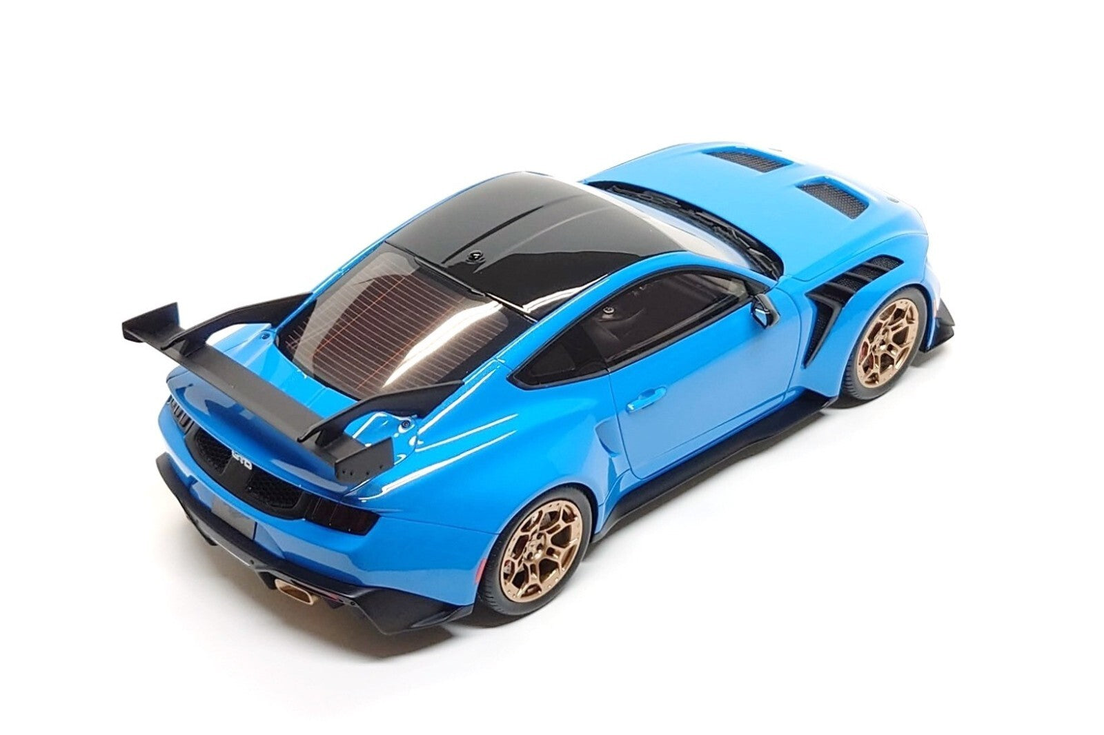 GT Spirit 2024 Ford Mustang GTD Coupe Grabber Blue 1:18 – STM Diecast