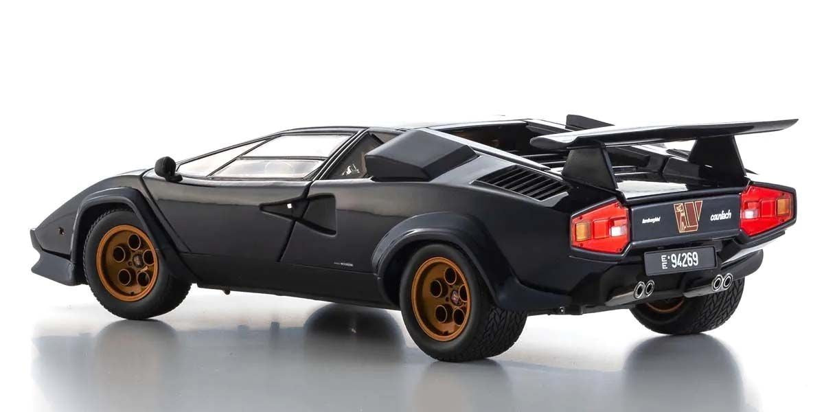 Kyosho 1982 Lamborghini Countach LP500S Walter Wolf Dark Blue 1:18