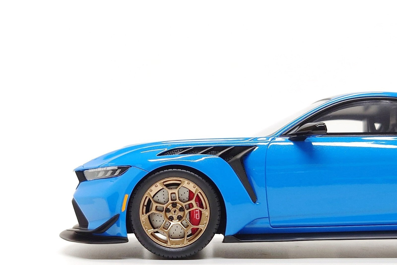 GT Spirit 2024 Ford Mustang GTD Coupe Grabber Blue 1:18 – STM Diecast