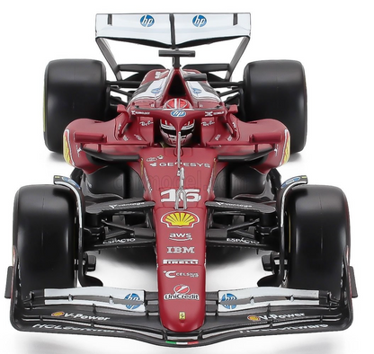 Bburago Ferrari F1 SF-25 Team Scuderia #16 (LeClerc) Season 2025 Red WITH CASE 1:18