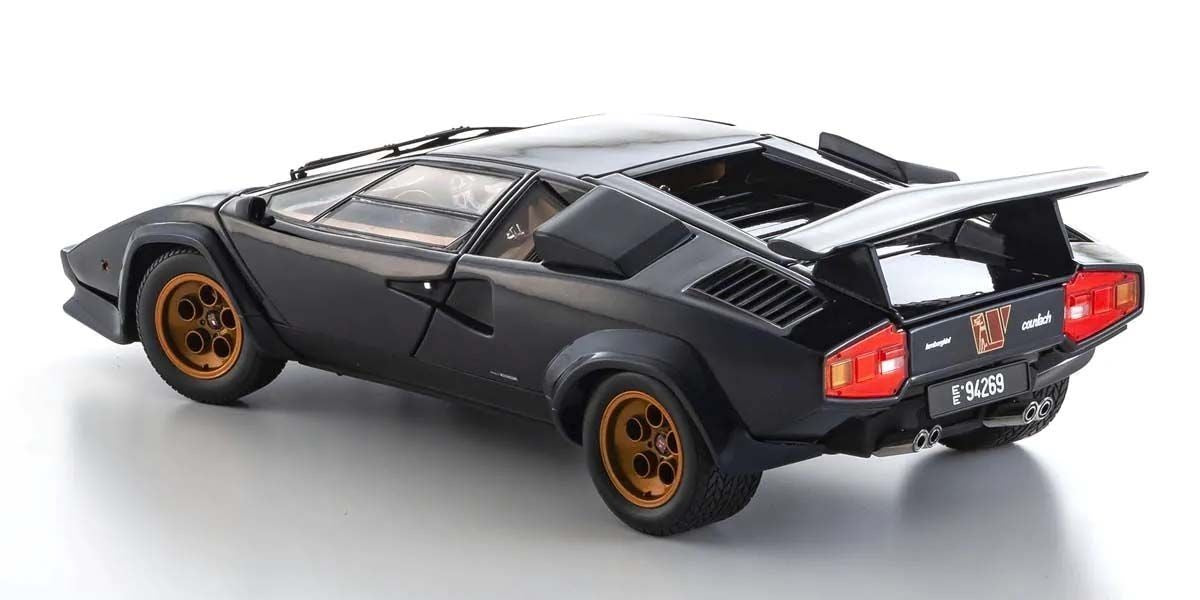 Kyosho 1982 Lamborghini Countach LP500S Walter Wolf Dark Blue 1:18
