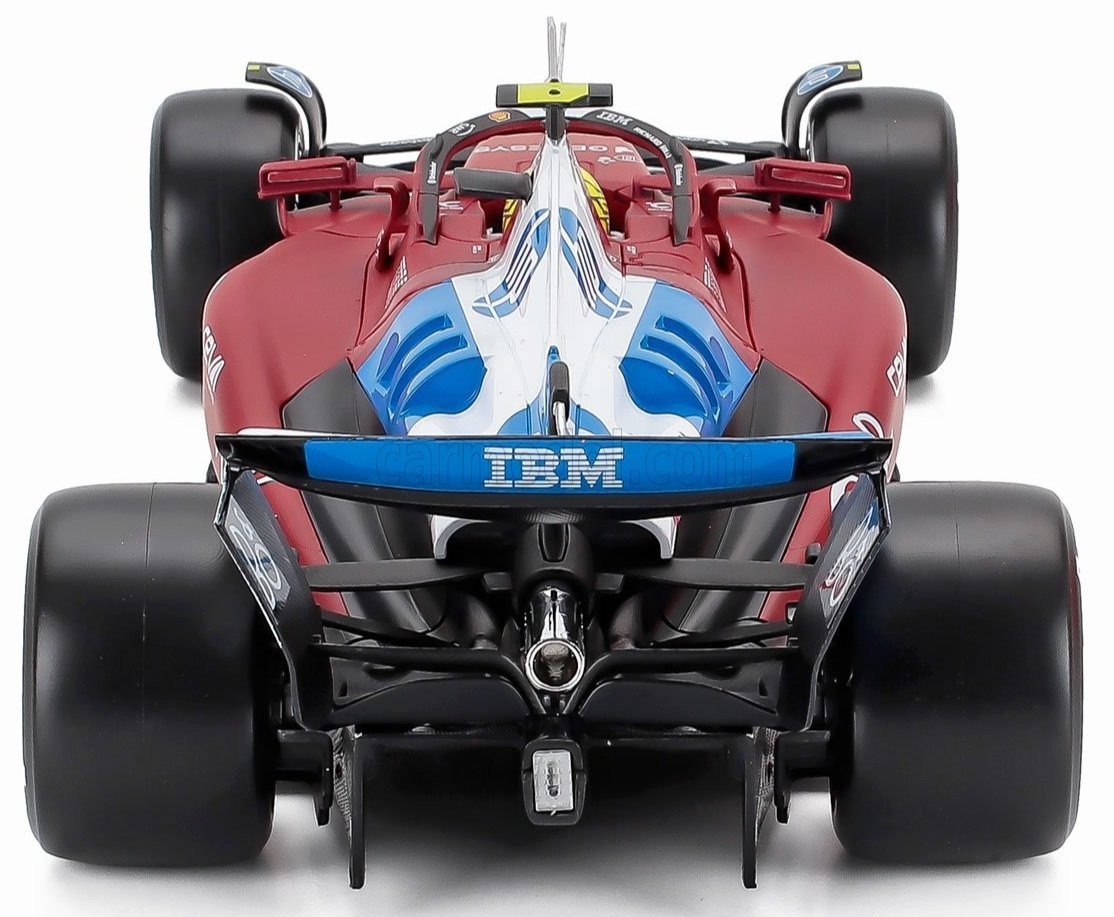 Bburago Ferrari F1 SF-25 Team Scuderia Ferrari HP #44 Miami GP 2025 (Hamilton) Red WITH CASE 1:18