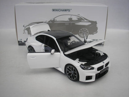 Minichamps 2023 BMW M2 (G87) White 1:18