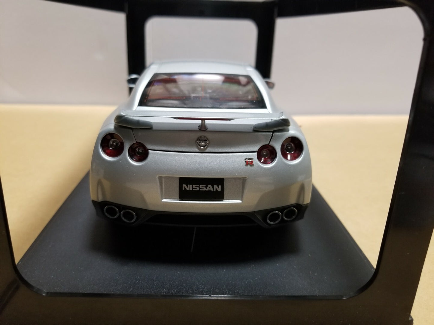 AUTOart Millennium Nissan Skyline GT-R (R35) Ultimate Metal Silver 1:18