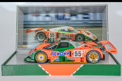 Werk83 Mazda 787B #55 WINNER 1991 Le Mans 1:18 WITH COLLECTOR'S BOX