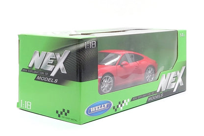 Welly 2013 Porsche 911 991 Carrera S Coupe Guards Red 1:18