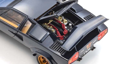 Kyosho 1982 Lamborghini Countach LP500S Walter Wolf Dark Blue 1:18