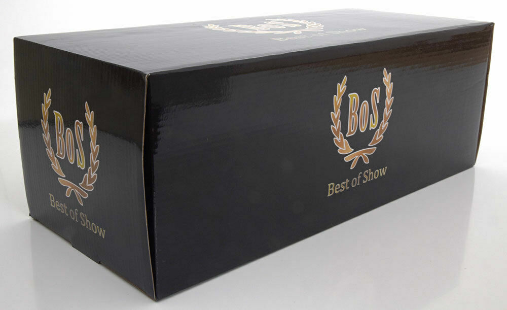 BoS-Models 1974 Buick Estate Wagon Station Wagon Blue w/ Wood Grain 1:18