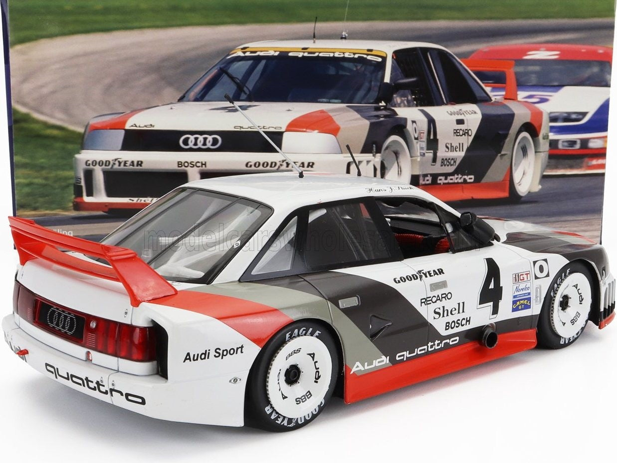 Werk83 Audi 90 Quattro Team Audisport No 4 2nd Place Portland IMSA 1989 1:18