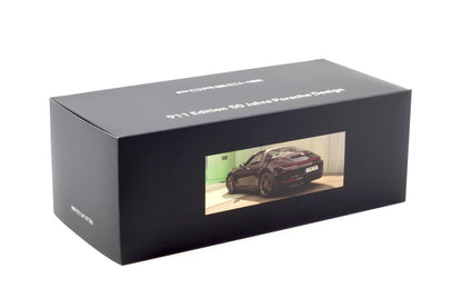 Minichamps 2023 Porsche 911 Targa 4 GTS (992) 50 Years Porsche Design Edition Black 1:18