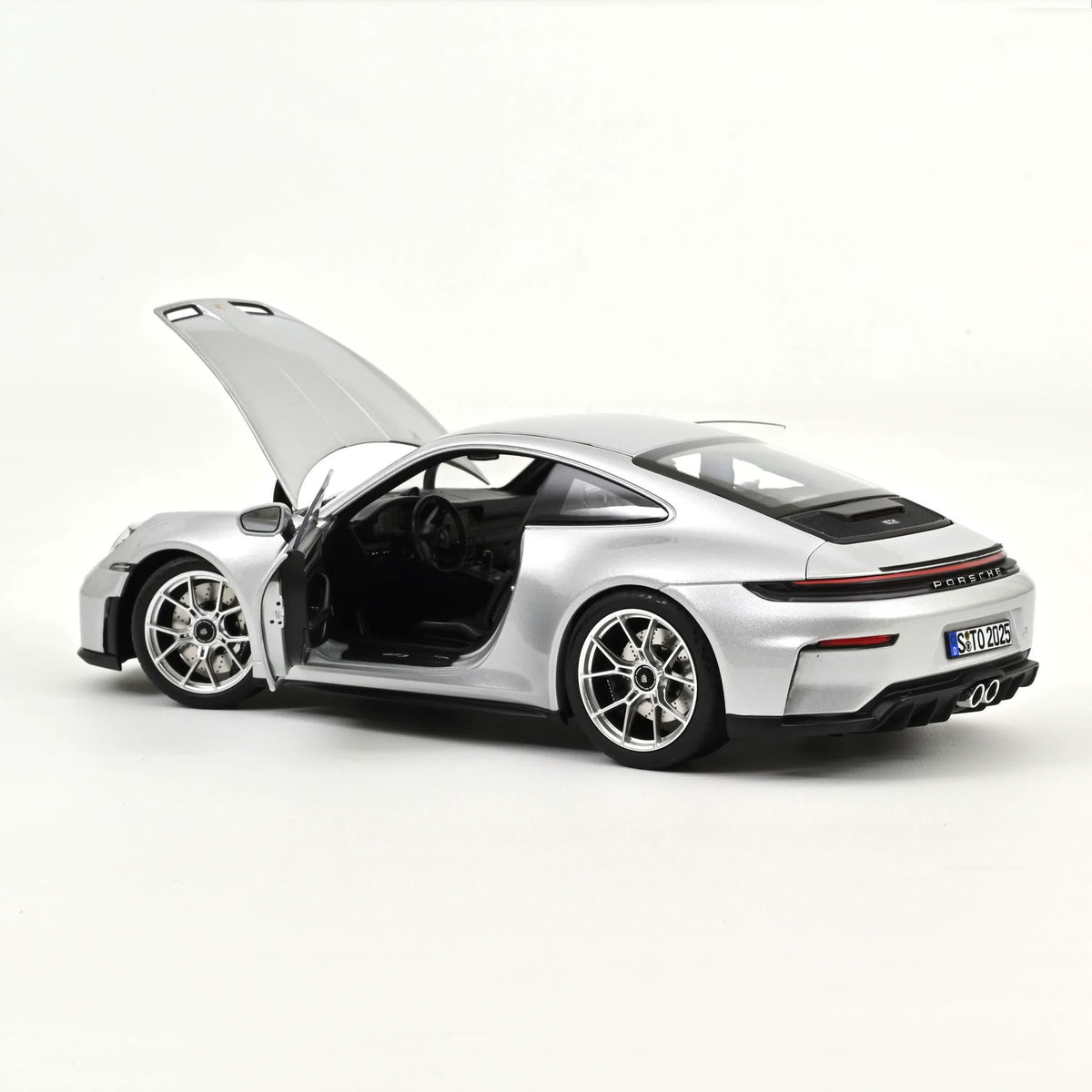 Norev 2025 Porsche 911 992.2 GT3 Touring Edition GT Silver Metallic 1:18