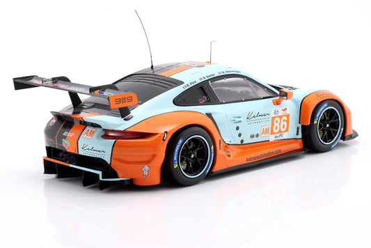 Ixo Porsche 911 991.2 GT3 RSR 4.0L Team GR Racing #86 24hr Le Mans 2023 1:18