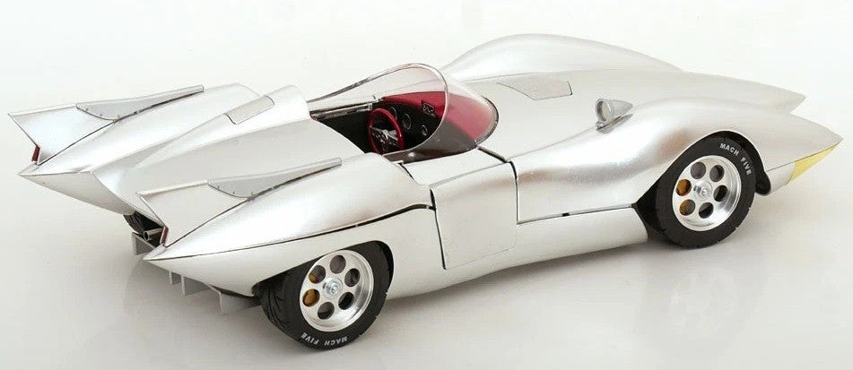 Schwyn Haas Hamilton Speed Racer PReMo Series 4 Silver Metallic Version 1:18