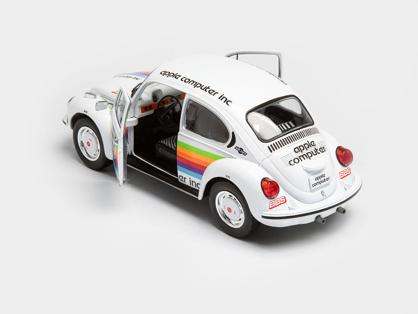 Solido 1975 Volkswagen Beetle 1303 K3 Tribute #9 White 1:18