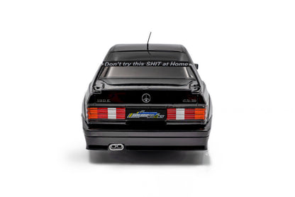 Solido 1990 Mercedes-Benz 190E (W201) EVO II Solido Works Black 1:18