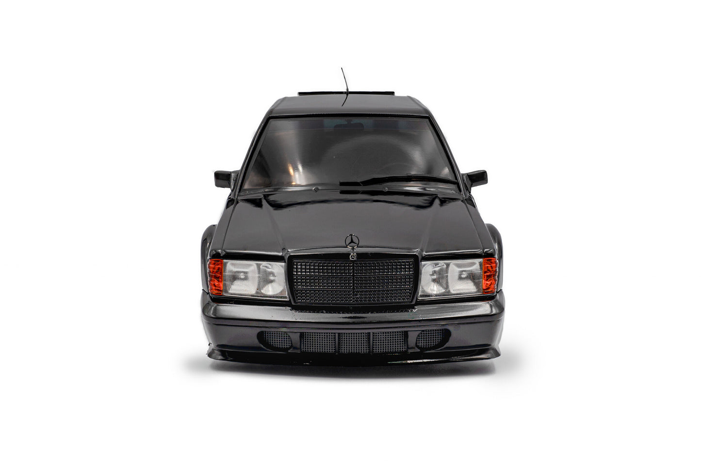 Solido 1990 Mercedes-Benz 190E (W201) EVO II Solido Works Black 1:18