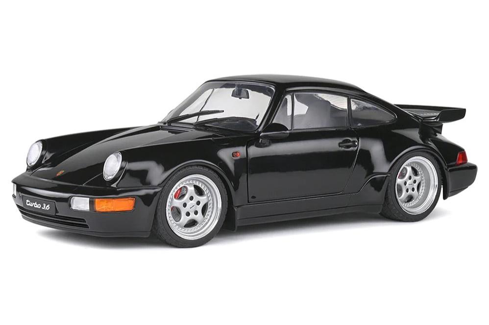 Prosche 998 Solido 1993 Porsche 911 (964) Turbo 3.6 Black 1:18 – STM Diecast
