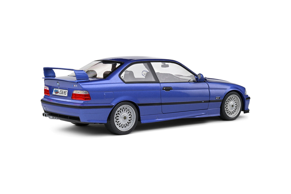 Solido 1991 BMW M3 Coupe E36 Solido Works Blue 1:18