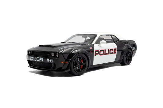 Solido 2023 Dodge Challenger SRT Hellcat Redeye Highway Patrol Black 1:18