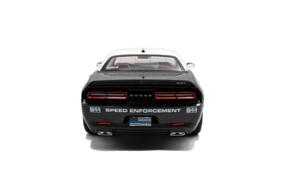 Solido 2023 Dodge Challenger SRT Hellcat Redeye Highway Patrol Black 1:18
