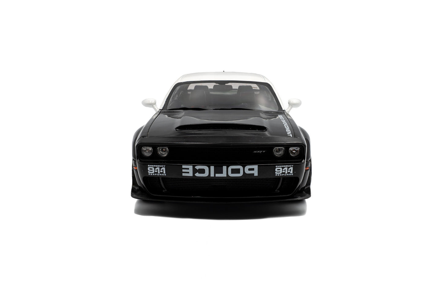 Solido 2023 Dodge Challenger SRT Hellcat Redeye Highway Patrol Black 1:18