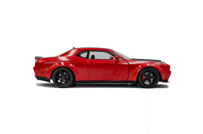Solido 2023 Dodge Challenger SRT Demon Torred (Red) 1:18