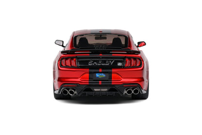 Solido 2023 Ford Shelby Mustang GT500 KR Red w/ Black Stripe 1:18