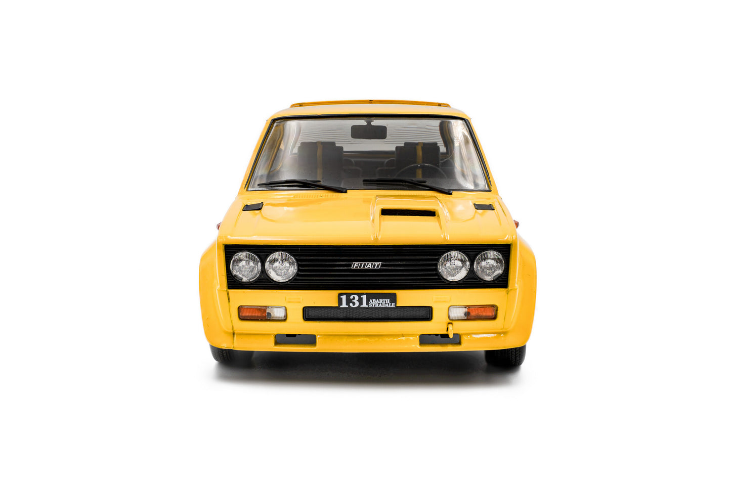 Solido 1980 Fiat 131 Abarth Rally Yellow 1:18