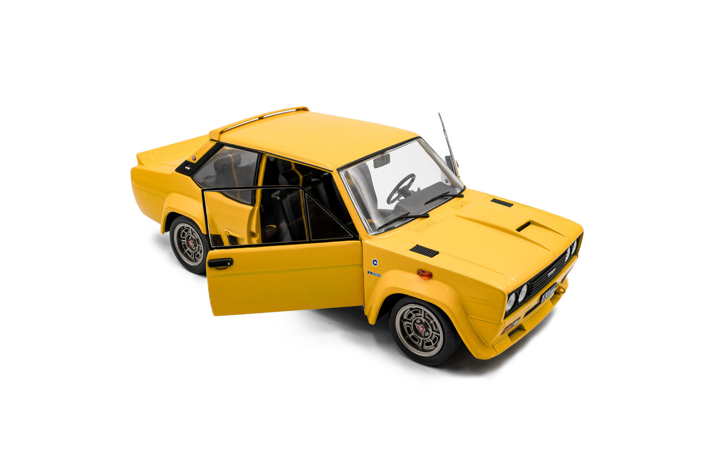 Solido 1980 Fiat 131 Abarth Rally Yellow 1:18